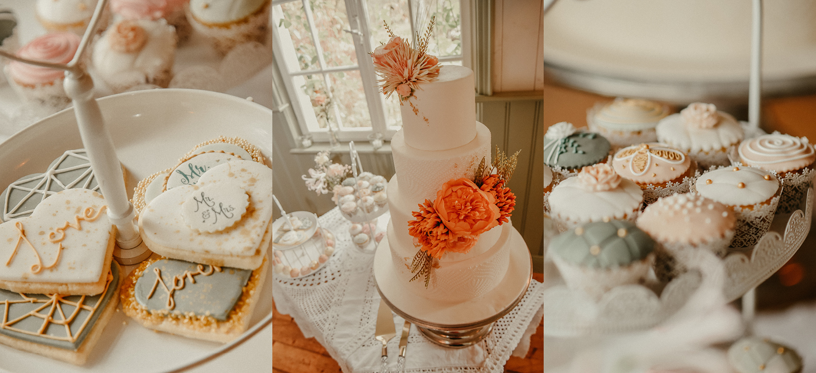Individuell gestaltete Hochzeitstorten im modernen Boho-Chic und perfekt abgestimmte Sweet Tables für Ihren besonderen Tag – Handgefertigt von der Tortenfee